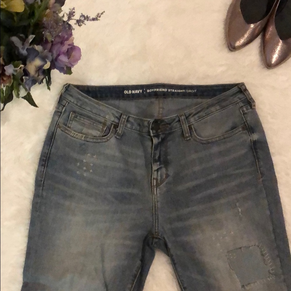 ON boyfriend straight style Jeans